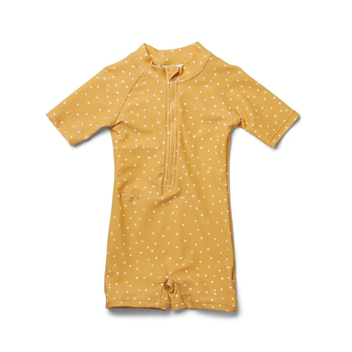 Liewood Max Swim Jumpsuit in Confetti Yellow Mellow