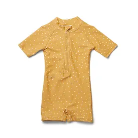 Liewood Max Swim Jumpsuit in Confetti Yellow Mellow