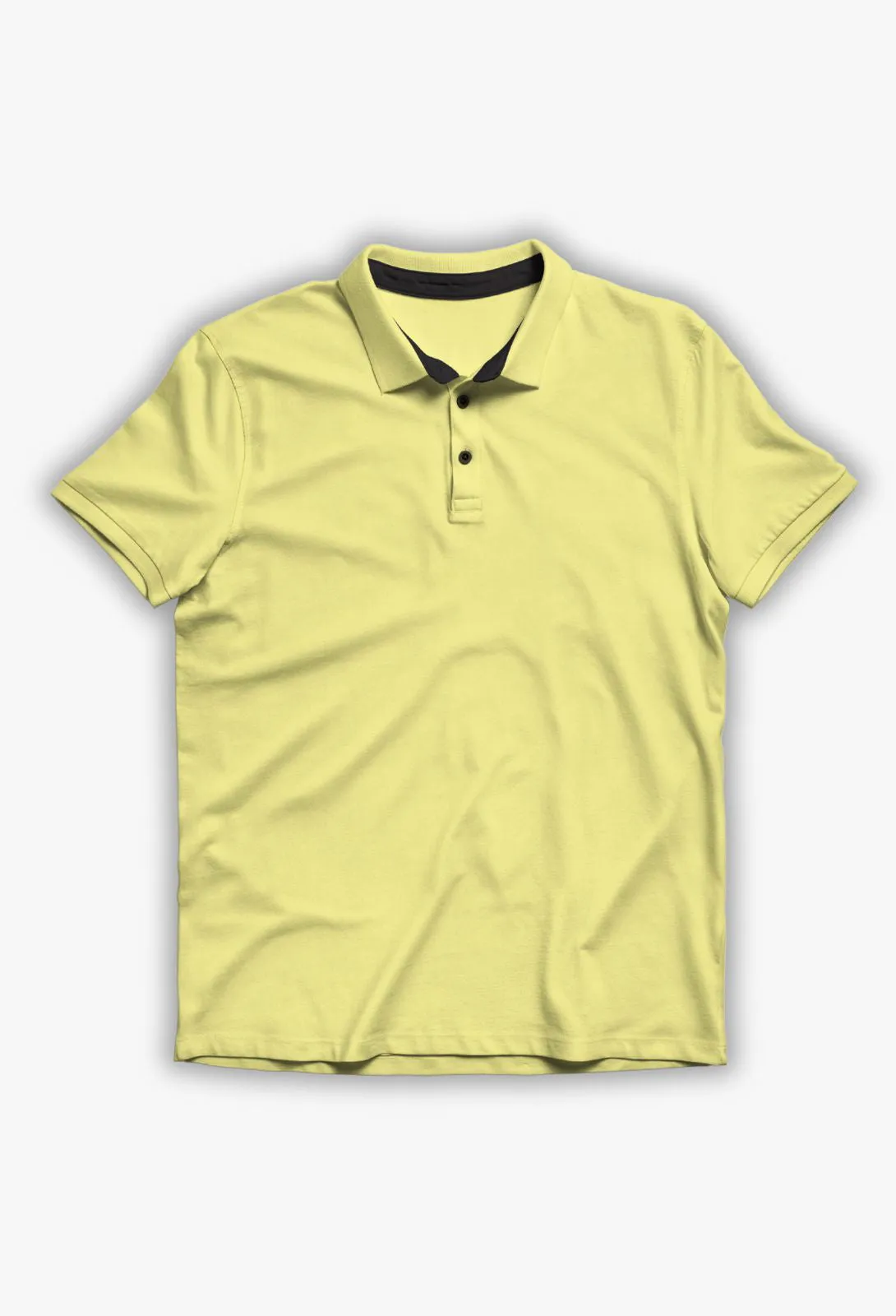 Light Yellow Kids Polo