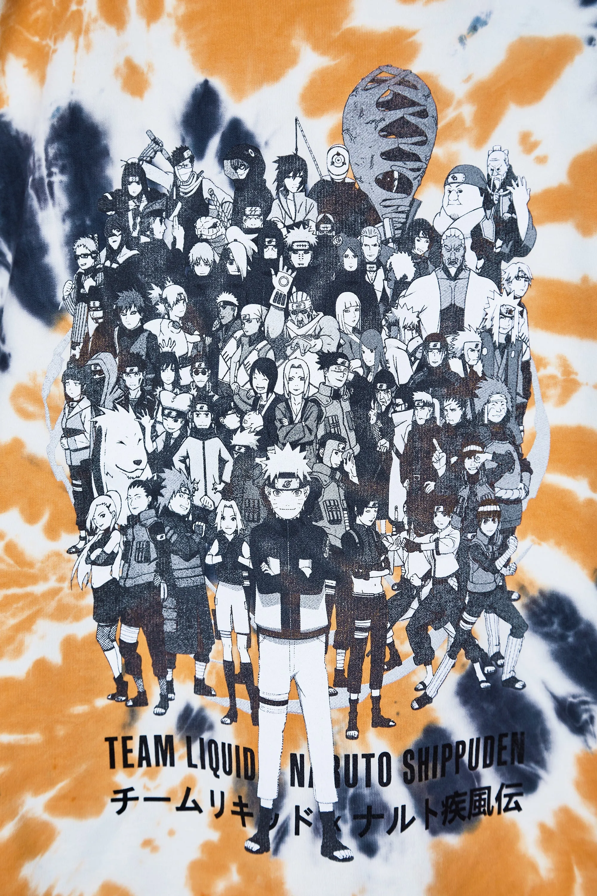LIQUID x NARUTO NARUTO UNIVERSE DYE HOODIE