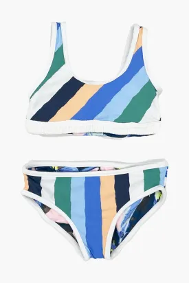 Maaji Cielo Branco Reversible Girls Swim (Size 4 left)