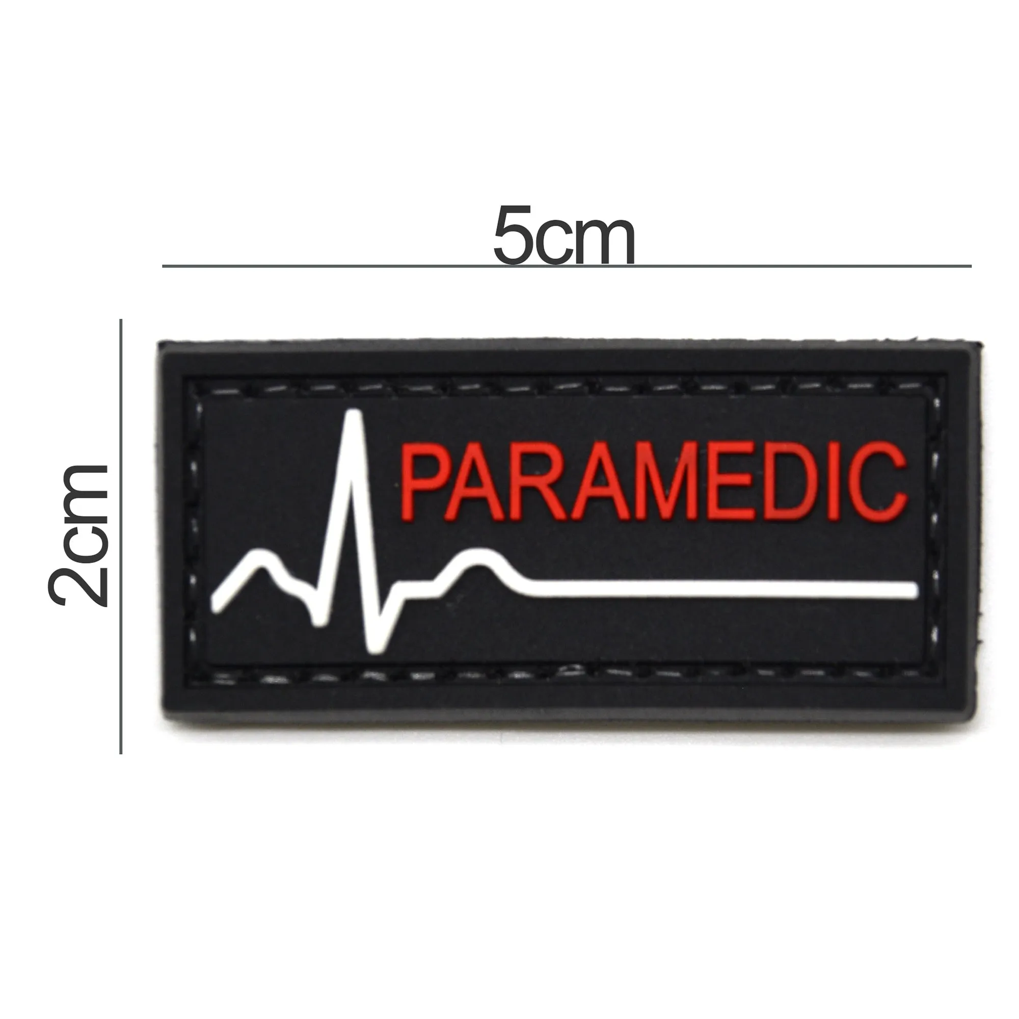 Paramedic Patch Black/White