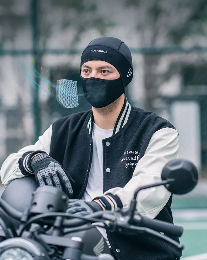 PolarBreeze | Luxurious ice-silk bicycle hood