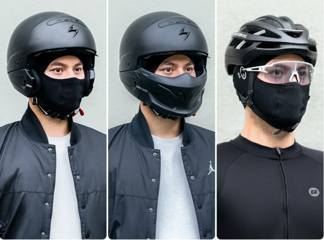 PolarBreeze | Luxurious ice-silk bicycle hood