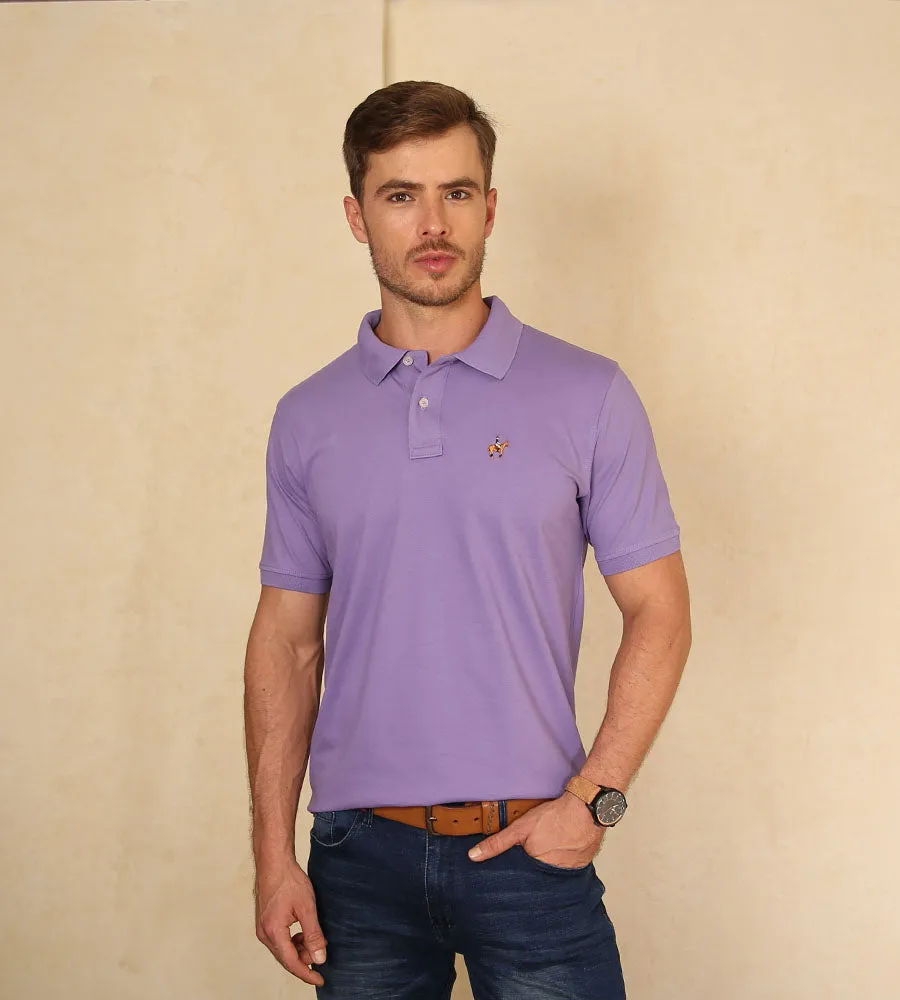 Polo Fondo Entero Lila Ref. 101020124