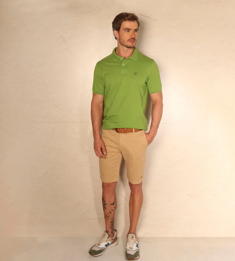 Polo Fondo Entero Verde Oliva Ref. 101010324