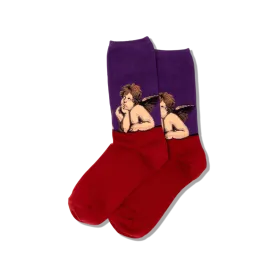"RAPHAEL'S ANGELS" Cotton Socks by Hot Sox - Medium - SALE