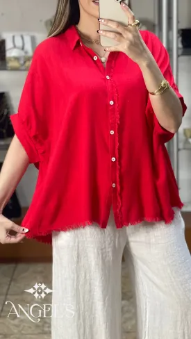 Red Tunic Top