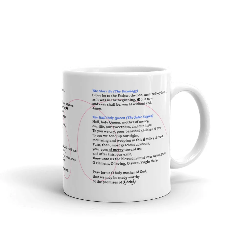Rosary Prayers Mug