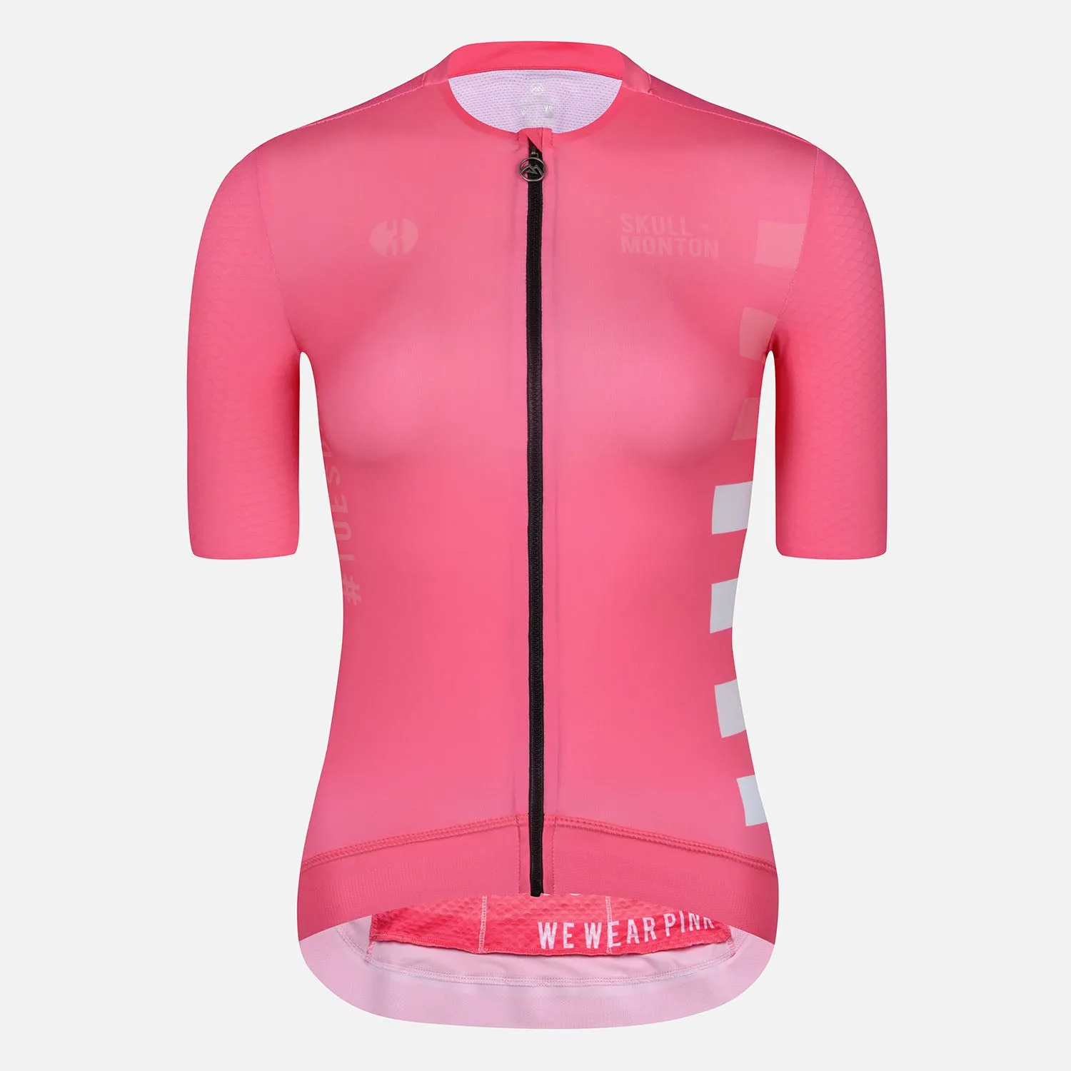Skull Monton Cycling Jersey Womens Holiday II White