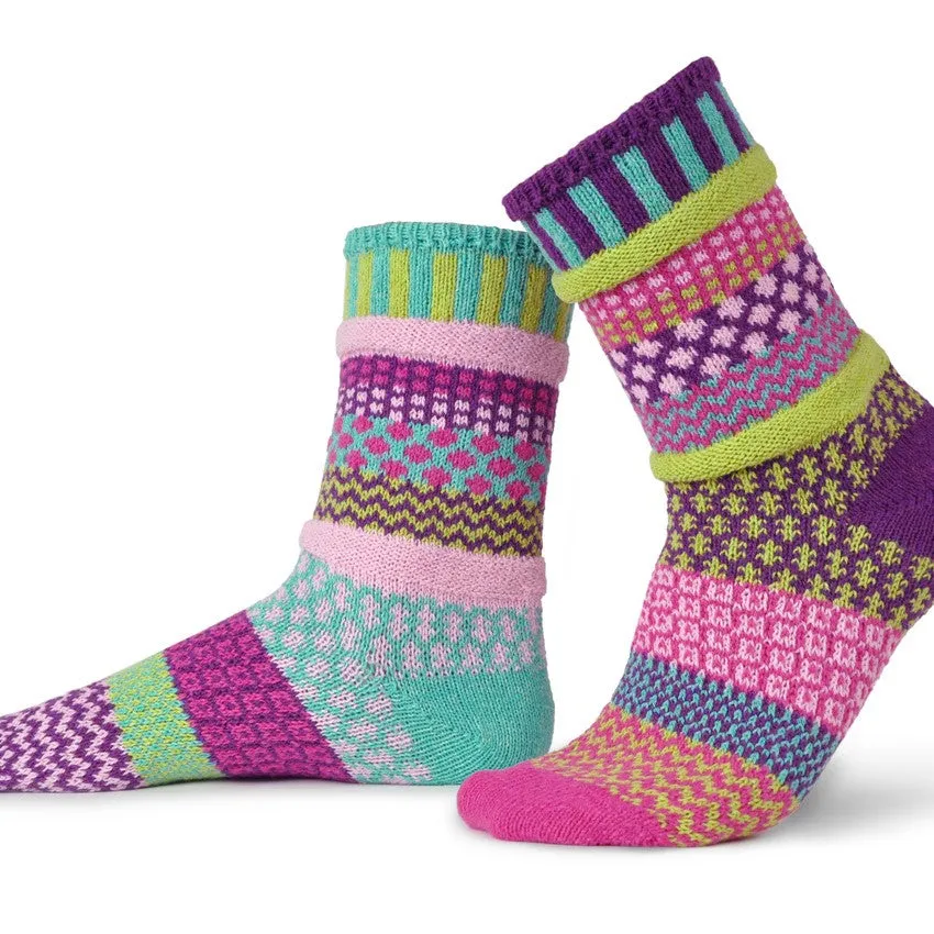 Solmate Adult Crew Dahlia Sock