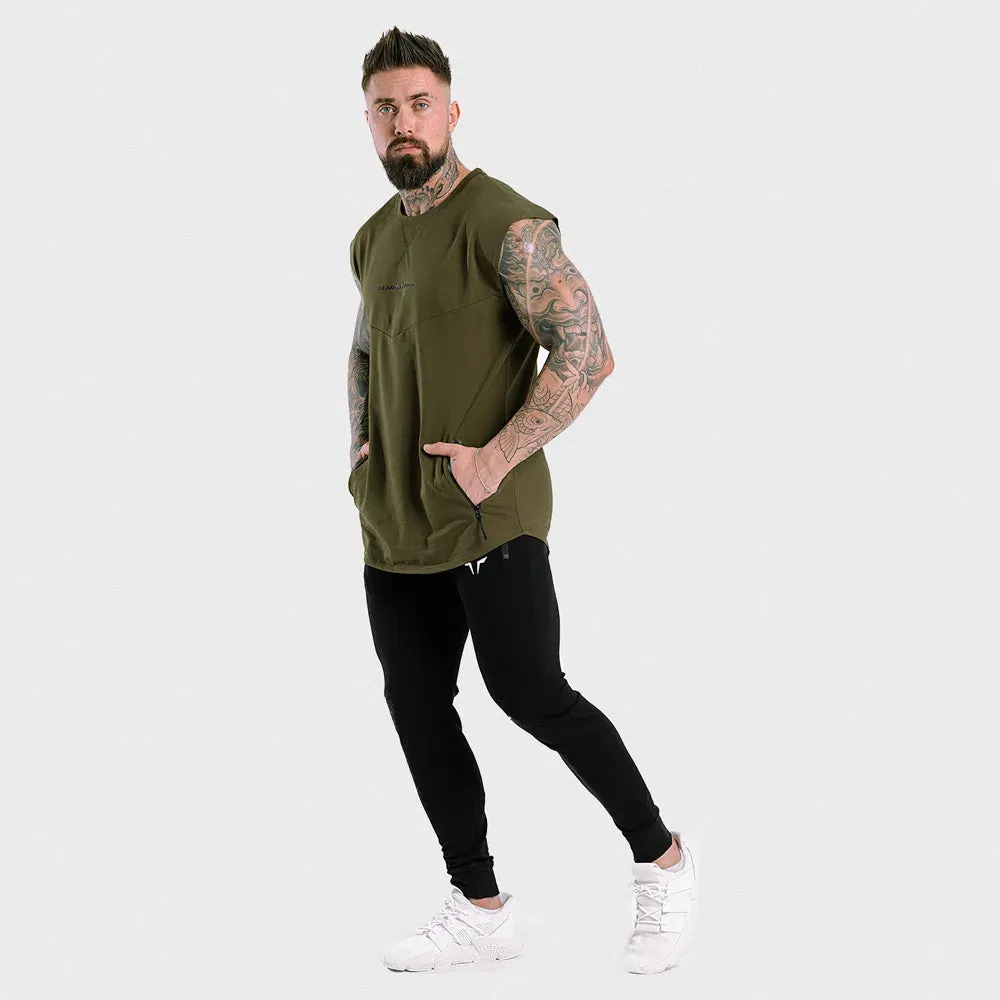 SQUATWOLF Men's Statement Drop Shoulder Top