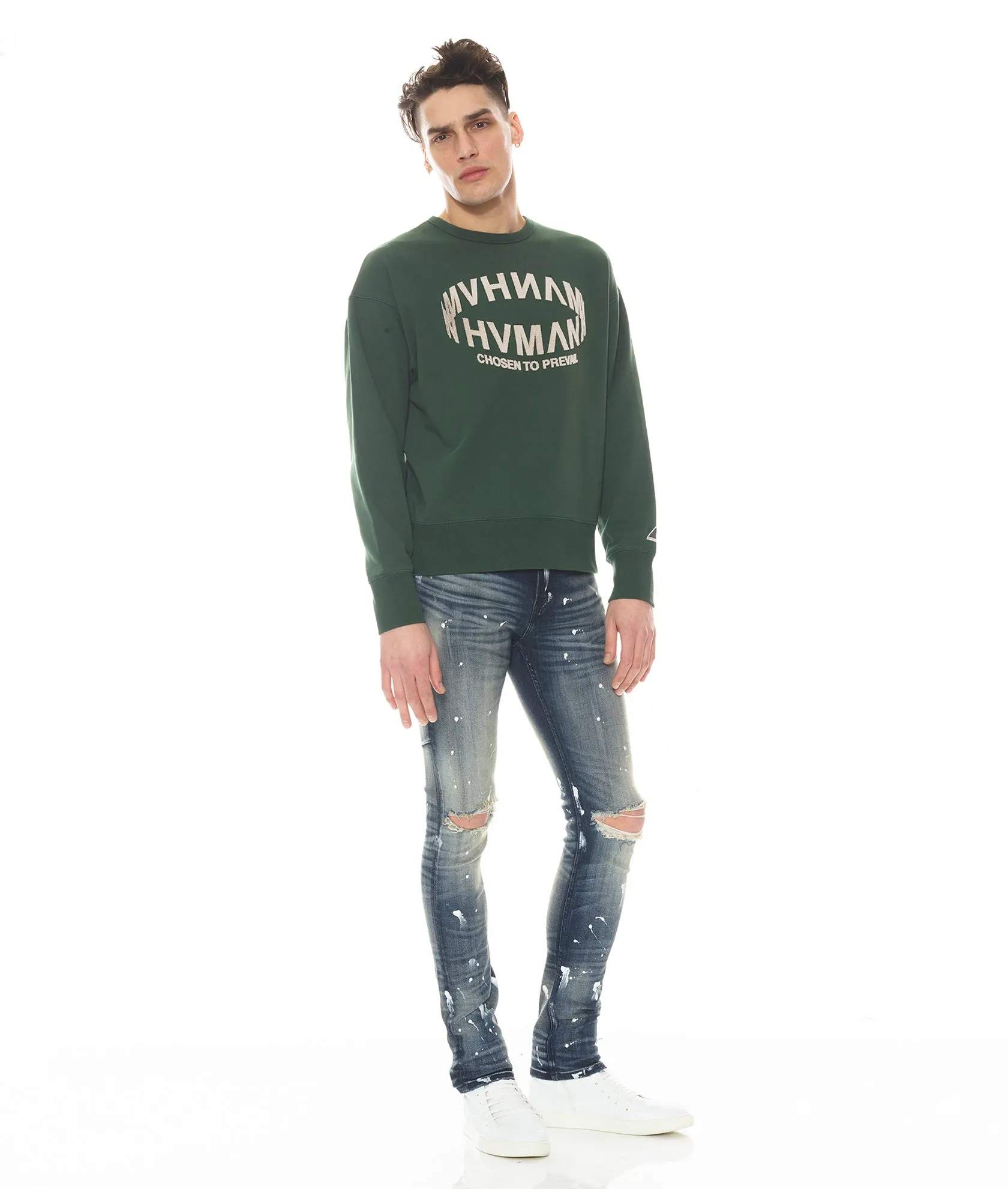 STRAT SUPER SKINNY FIT JEAN IN GUAC