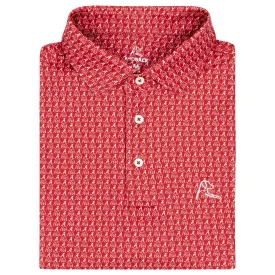 The Big Al™ | Collegiate Polo | The Big Al - Carmine Red/White