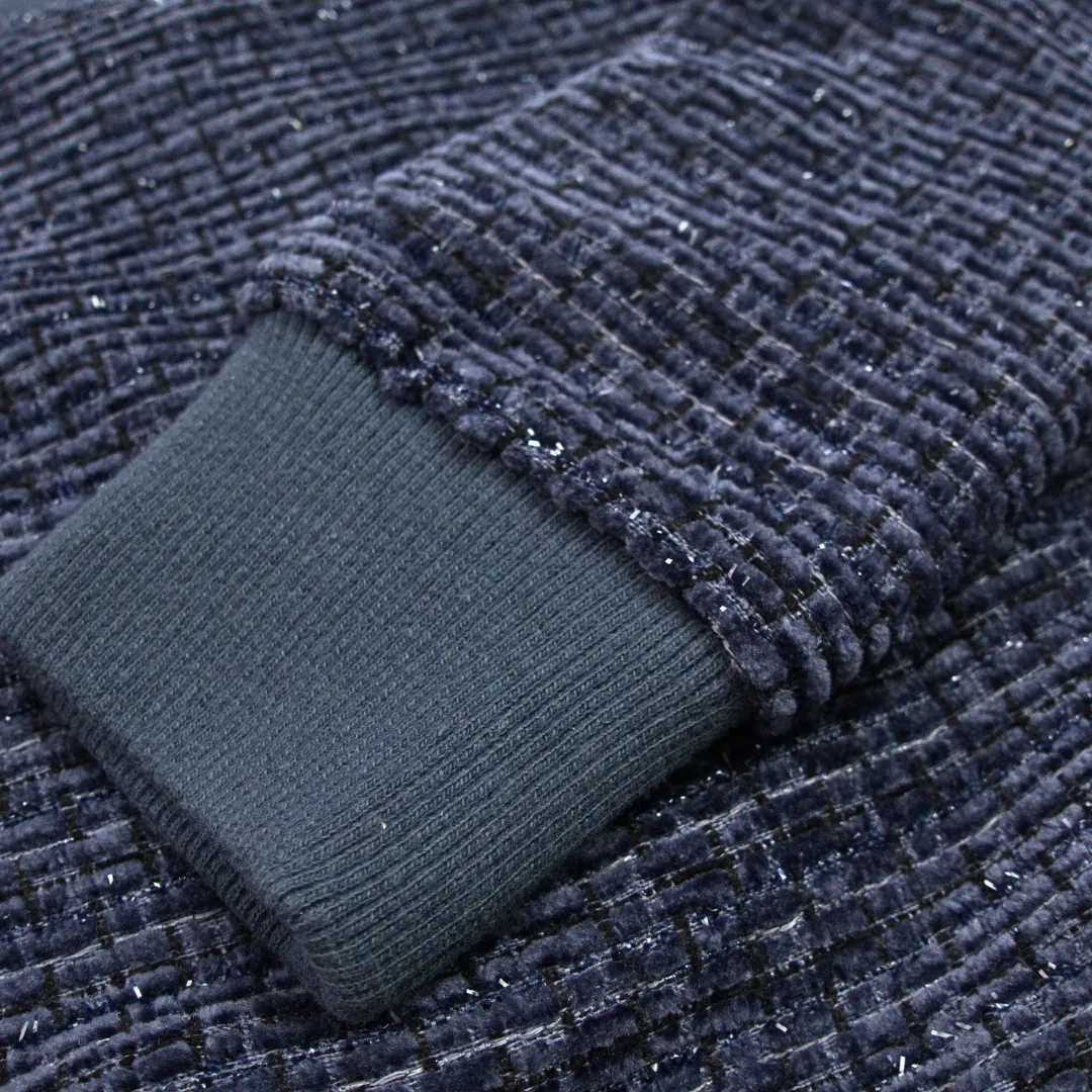 Willow Top | Navy Novelty