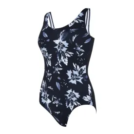 ZOGGS Juliet Ladies Actionback Swimming Costume - Black/White